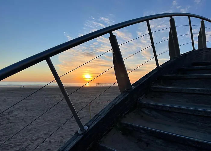 아파트 La Dune, Proche Rue Pietonne Et
